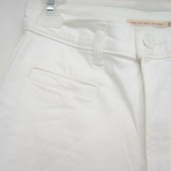 New Levis Womens High Rise Ribcage Crop Wide Leg D